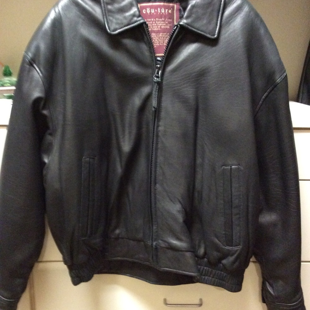 Leather jacket